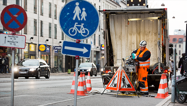 Anschlusssanierung mit LED-Härtung